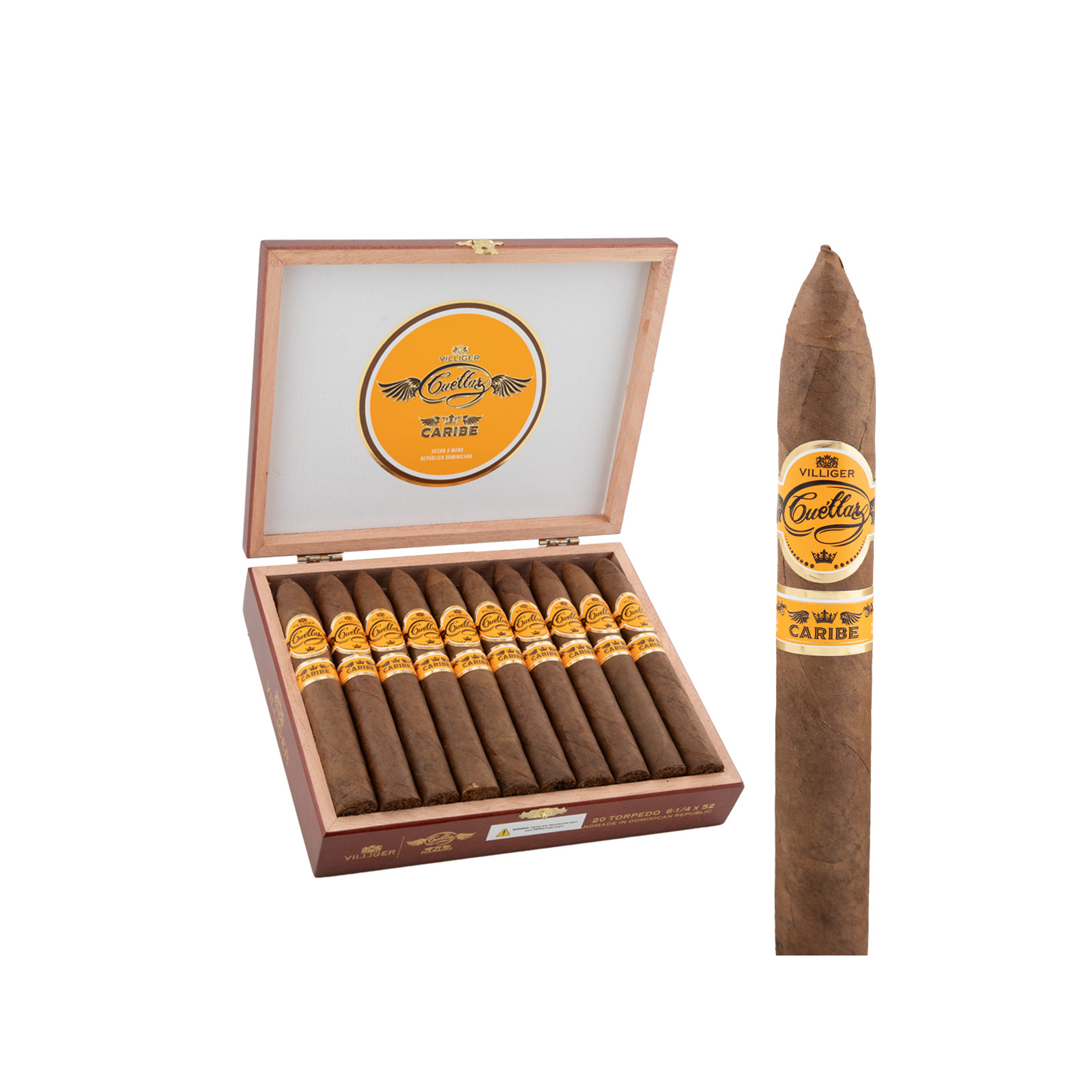 Villiger Cuellar Caribe, Torpedo 