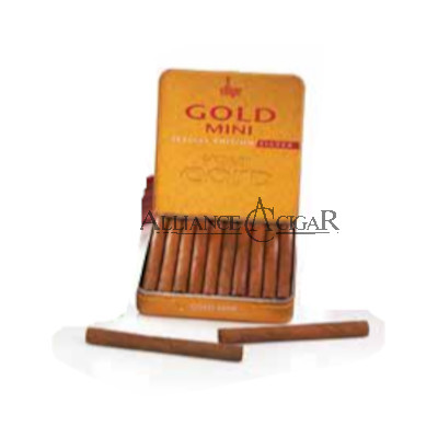 Villiger Color Line, Gold Filter, 5 packs/ 20 each