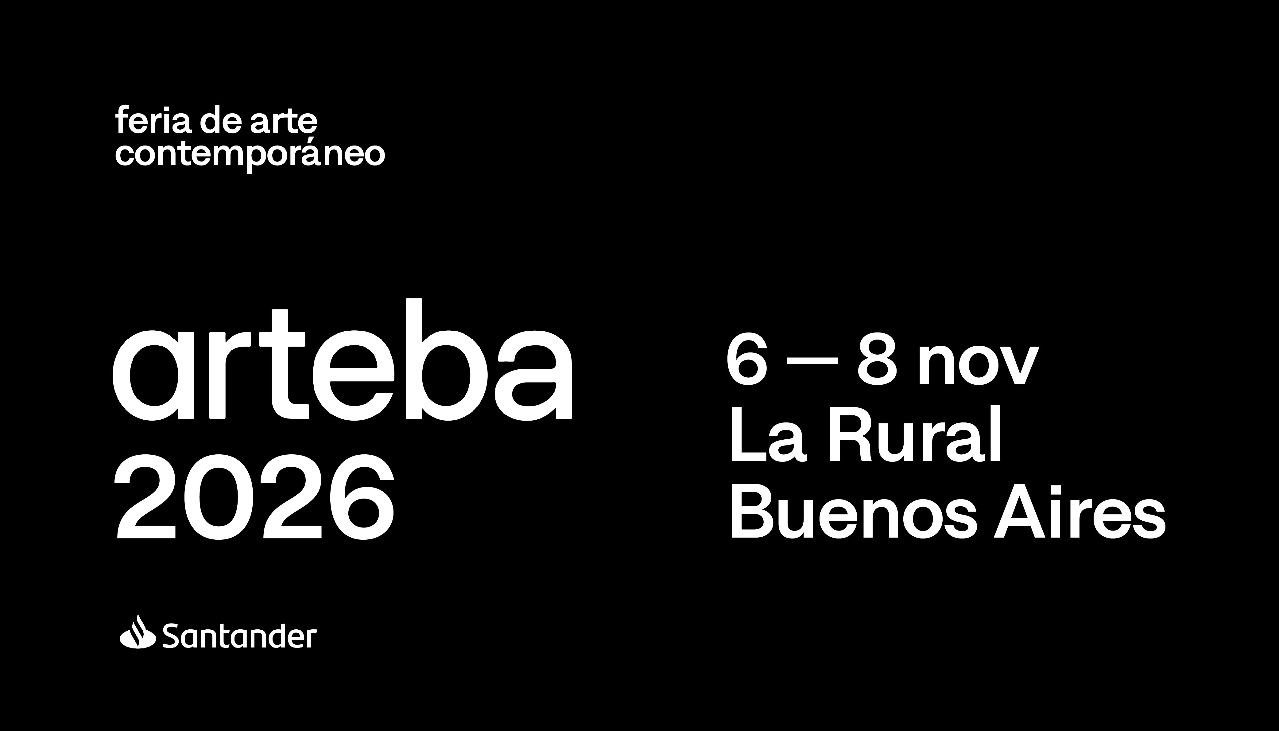 arteba 2026 — 6 a 8 de noviembre, La Rural, Buenos Aires