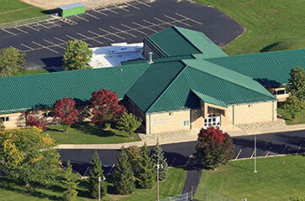 Riverdale Elementary School Aerial View