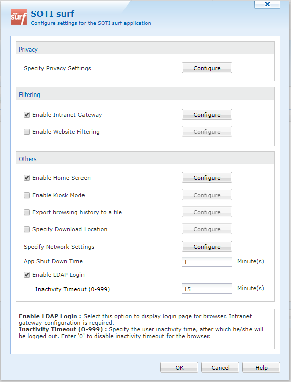 irest inactivity timer app