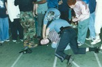 <a href='/fugazi_live_series/storrs-ct-usa-91893'>University of Connecticut police show their moves to 17 year-old concert-goer, Chris Wrenn. - Photo by Jered Bogli</a>