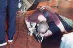 <a href='/fugazi_live_series/manchester-england-51299'>Fugazi, University Student Union, Manchester England 5/12/1999 - Photo ©️ Michael Sanderson and Jane Havakin</a>