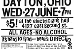 <a href='/fugazi_live_series/dayton-oh-usa-62790'>Fugazi Flyer for Electrician's Hall, Dayton, OH 6/27/90 - Courtesy Alex Mitrani</a>