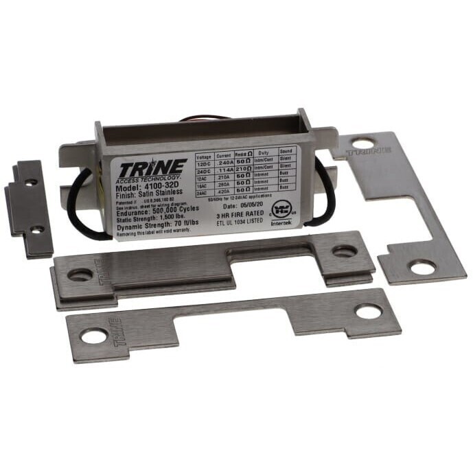 ELECTRIC STRIKE W/FACEPLATES (4100-32D)