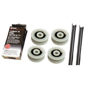 14' BIPARTING SS TRACK KIT