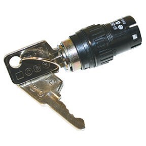 KEYSWITCH, 3-POS 18X18mm