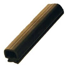 WEATHERSTRIP-VINYL-ICU BLK