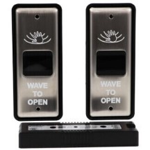 SS WIRELESS, TOUCHLESS JAMB SWITCH KIT