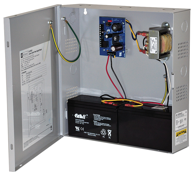 POWER SUPPLY 12/24VDC 1A W/GREY ENCLOSURE