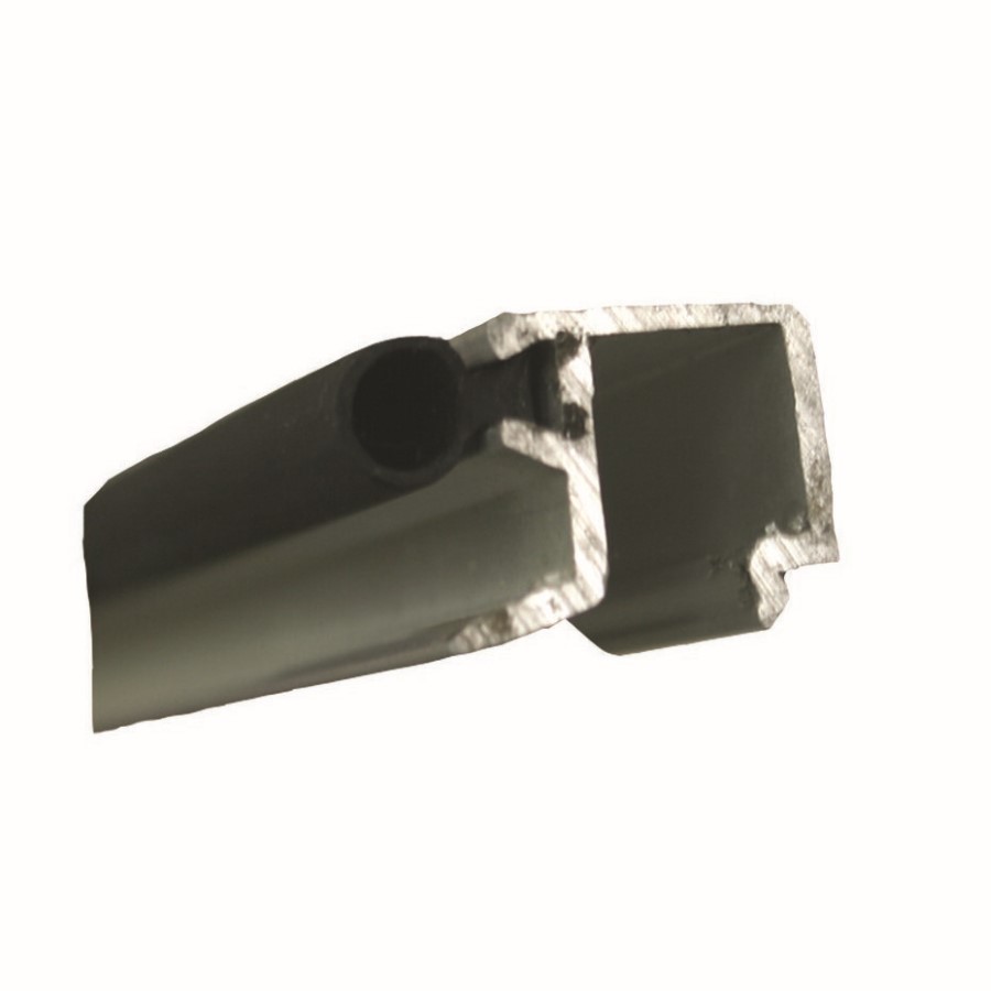 1/4in GLASS STOP W/VINYL-CL