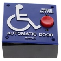 1in RED H'CAP SWITCH ASSY 4inSQ