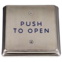 4.5in SQ PUSH PLATE-PTO TEXT