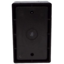 SINGLE GANG SURFACE MOUNT BOX - BLACK