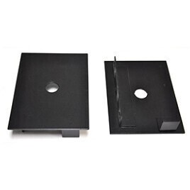 DC7000 END CAP PACKAGE - BLACK