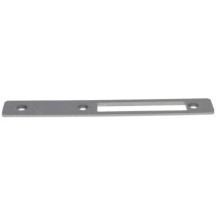 DBL FACEPLATE, LH BEVEL-CL