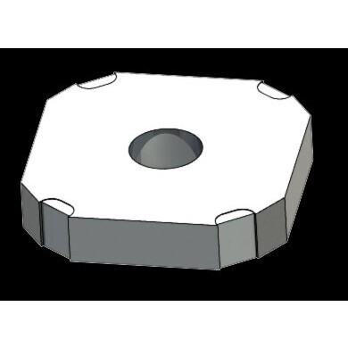 DISK MIRROR CHROME (RS6233-01W)