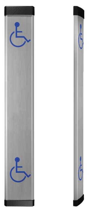 36in ALL ACTIVE PUSH PLATE 900MHZ