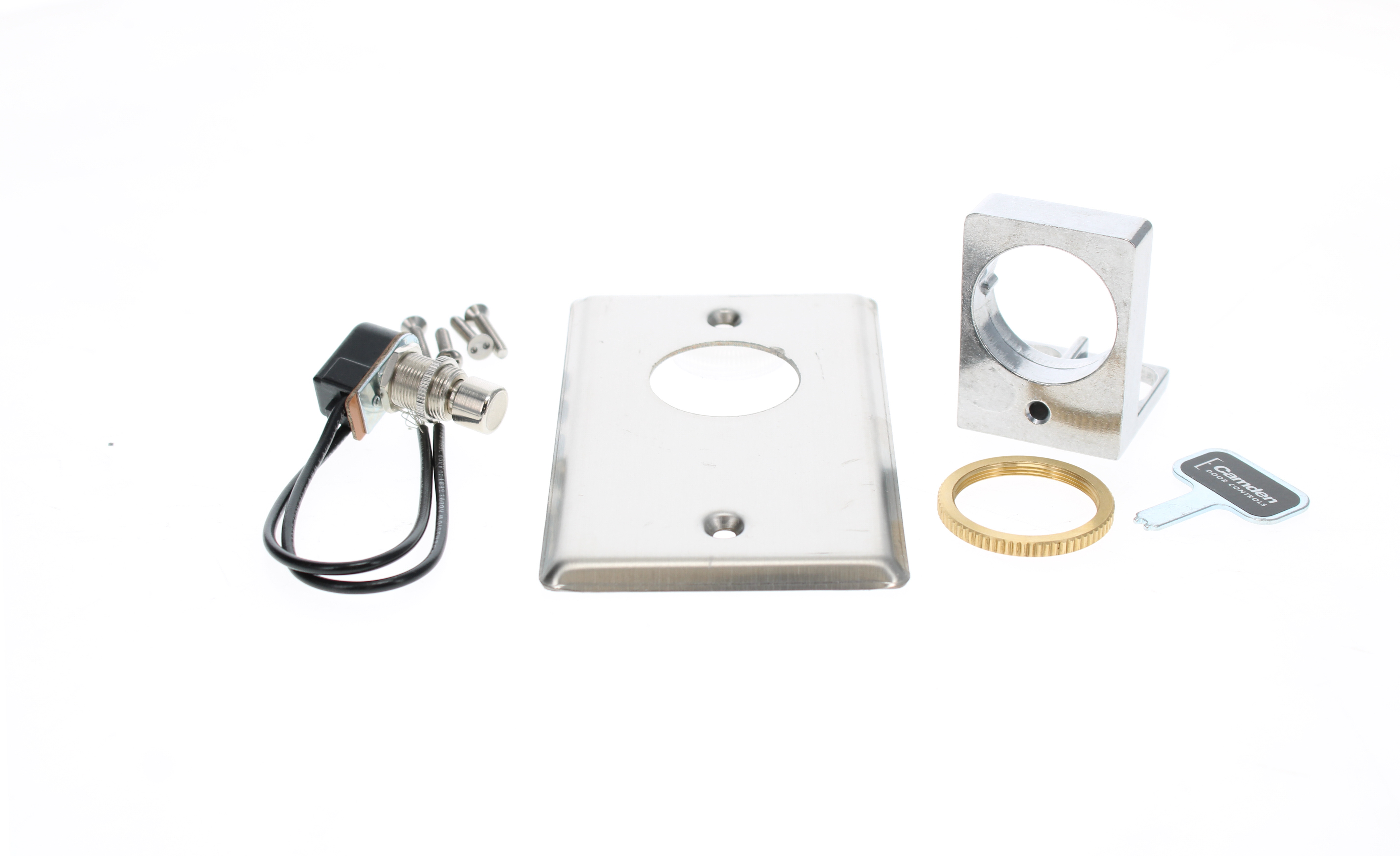 S/S KEY SWITCH SPST MOM N/C