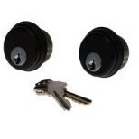 1in ZINC CYLINDER-KEYED ALIKE-DB