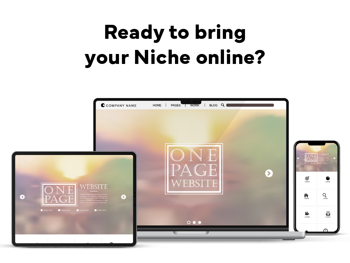 5 sticky notes with some questions that people have in mind for no-code websites