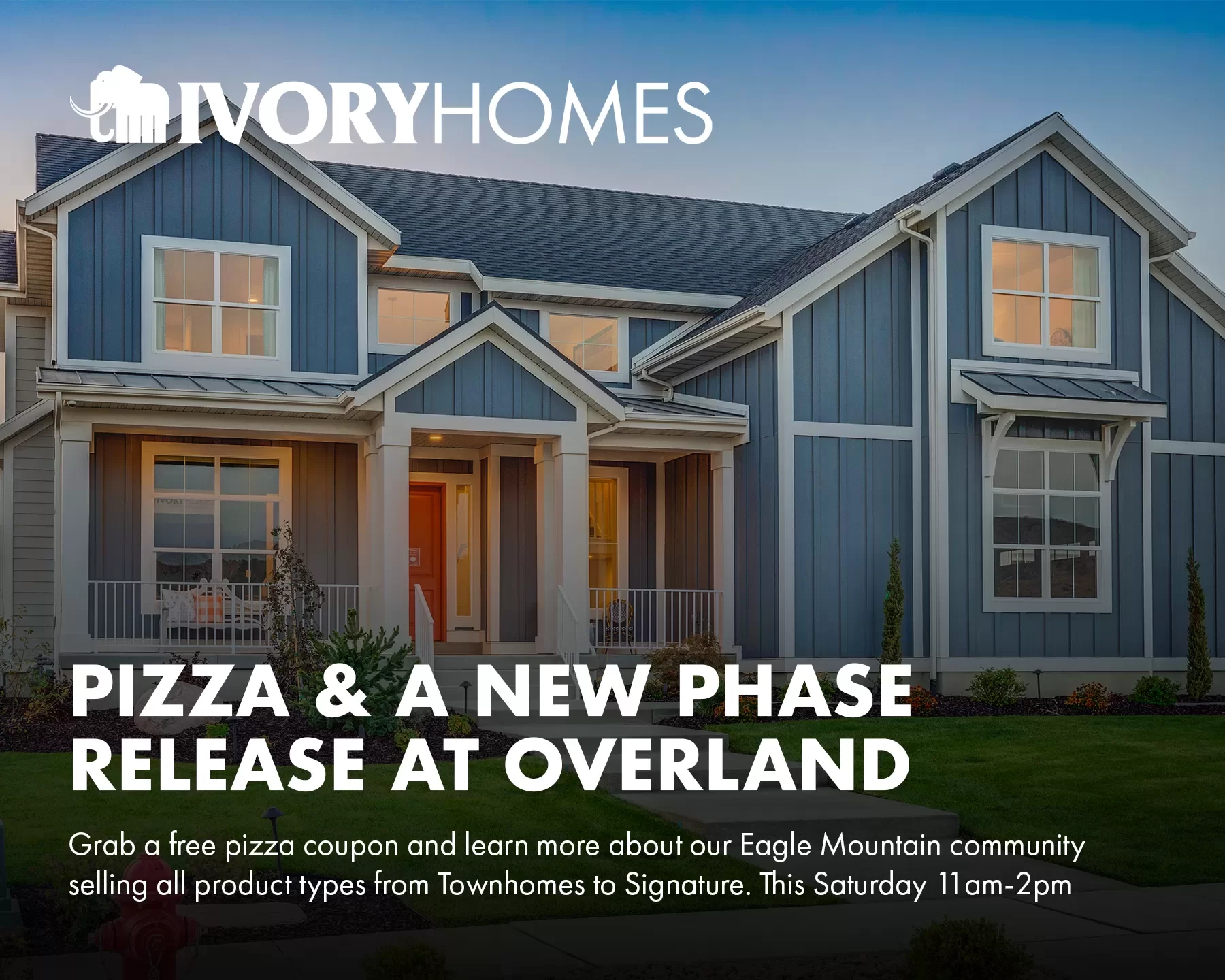 Holbrook Place Estates Open House Model Home Design