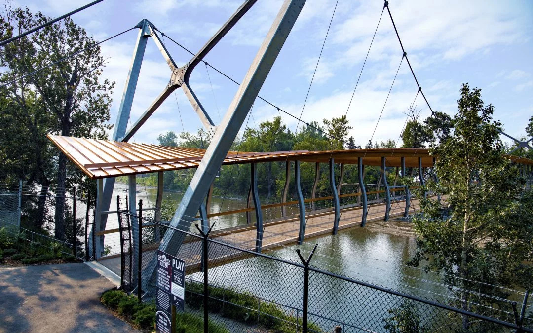 Calgary Zoo Suspension Bridge