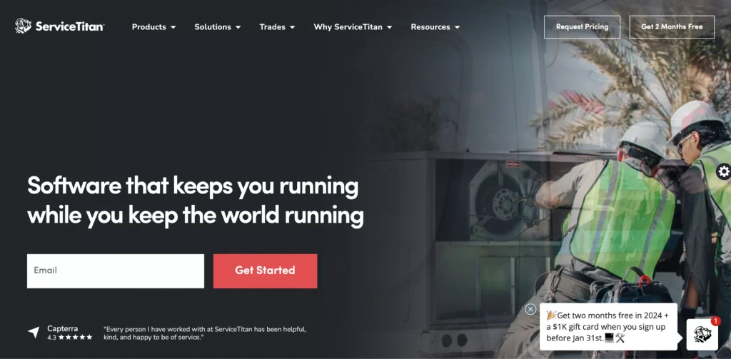 Service Titan is one of the top real estate tech startups