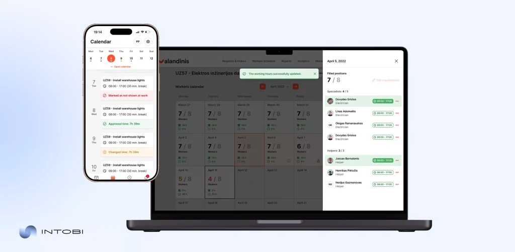 Valandinis cloud platform