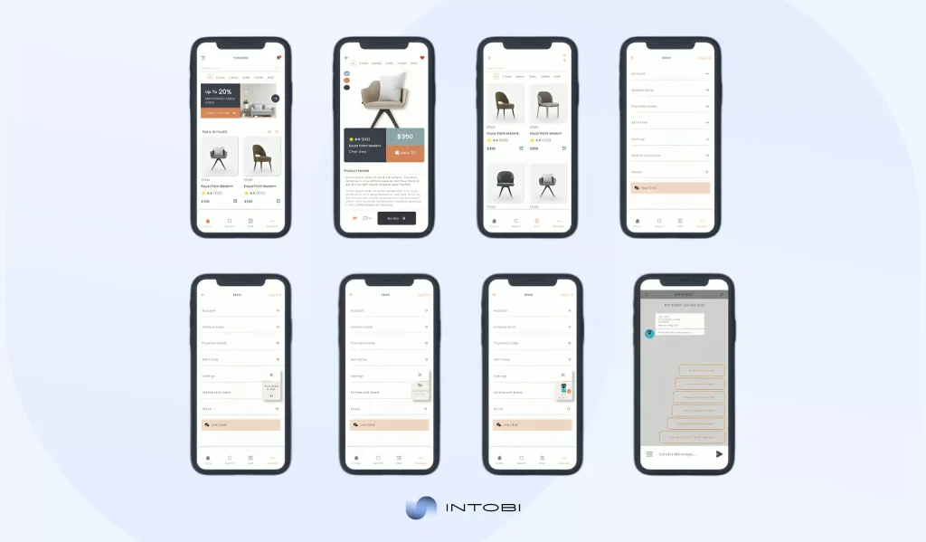 example of high and low-fidelity prototypes
