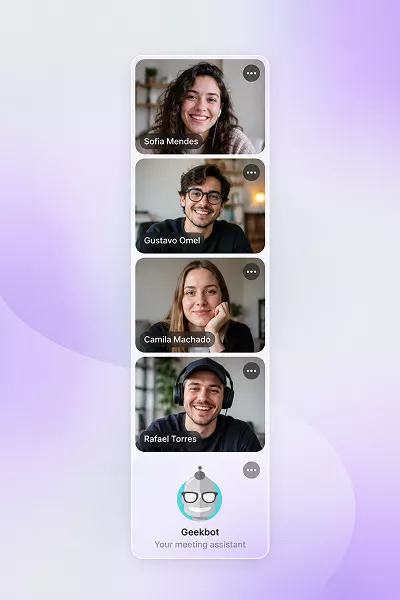 Geekbot expanded feature set