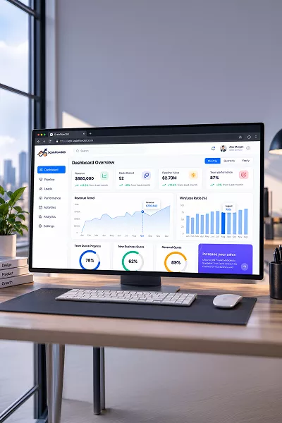 ScaleFlow360 sales pipeline automation