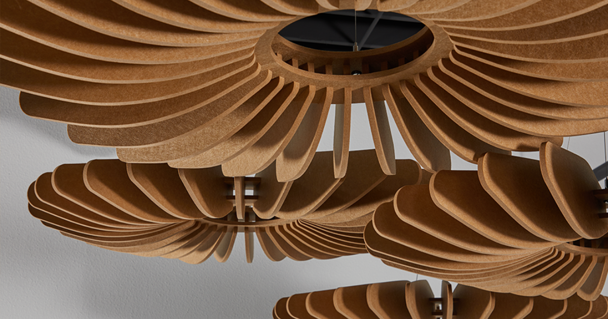 Design to the Beat of Better Acoustics with the Hyper Rhythm… | Kirei