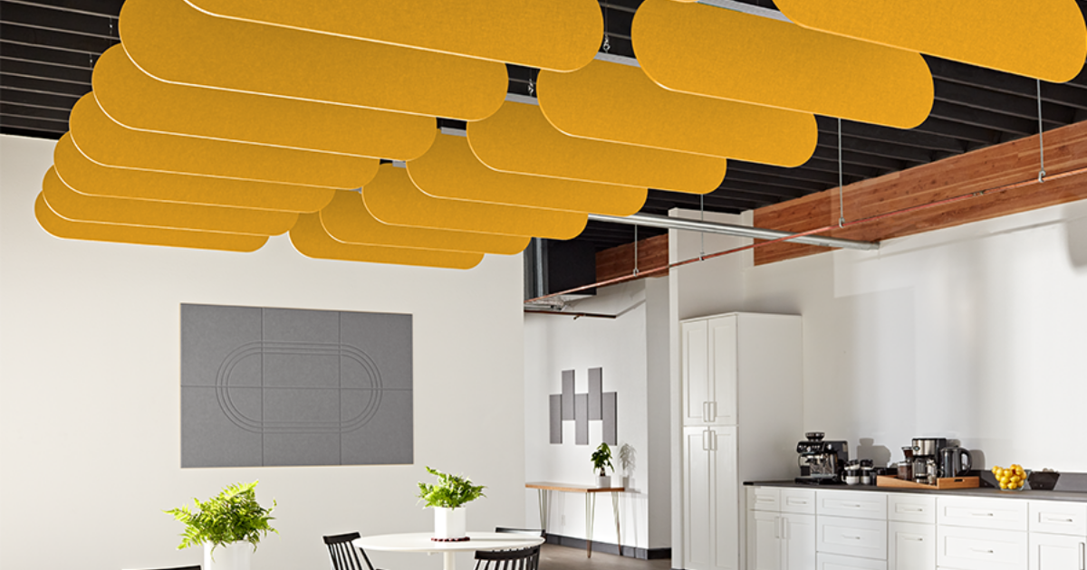 Capsule Baffles Acoustic Ceiling Baffles Kirei