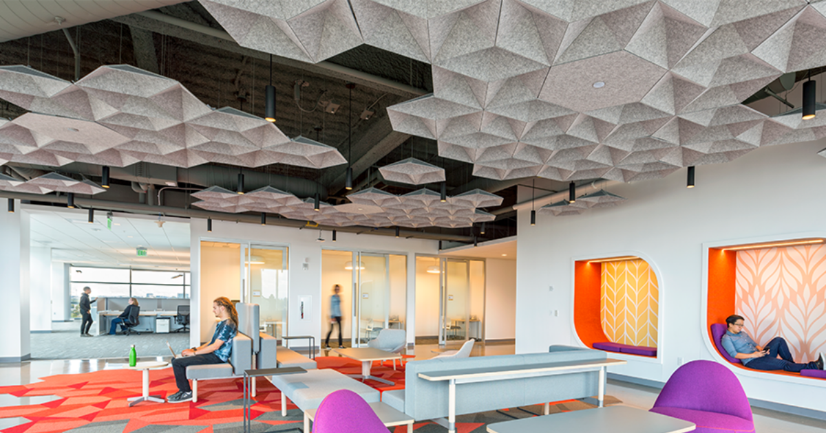 EchoStar+ | Acoustic Ceiling Cloud | Kirei