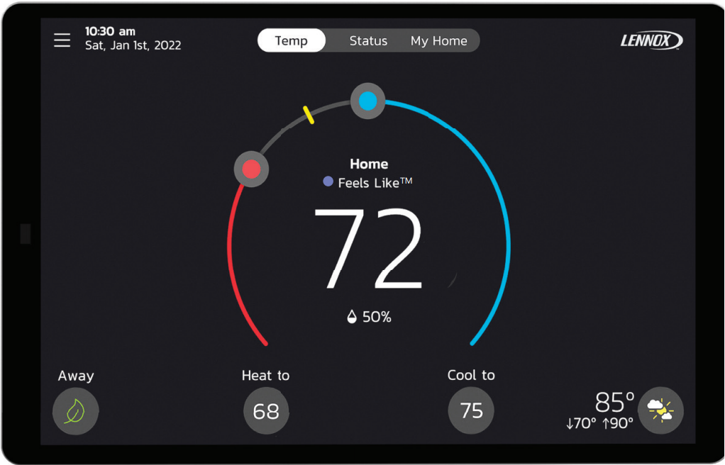 Lennox S40 Smart Thermostat