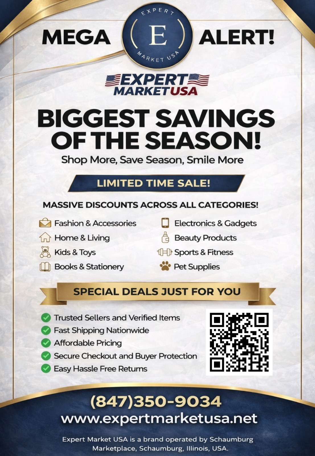 Expert Market USA flyer 2