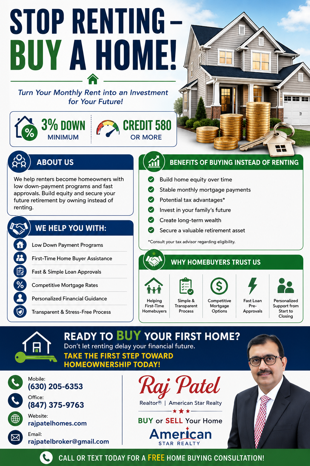 American Star Realty LLC flyer 2
