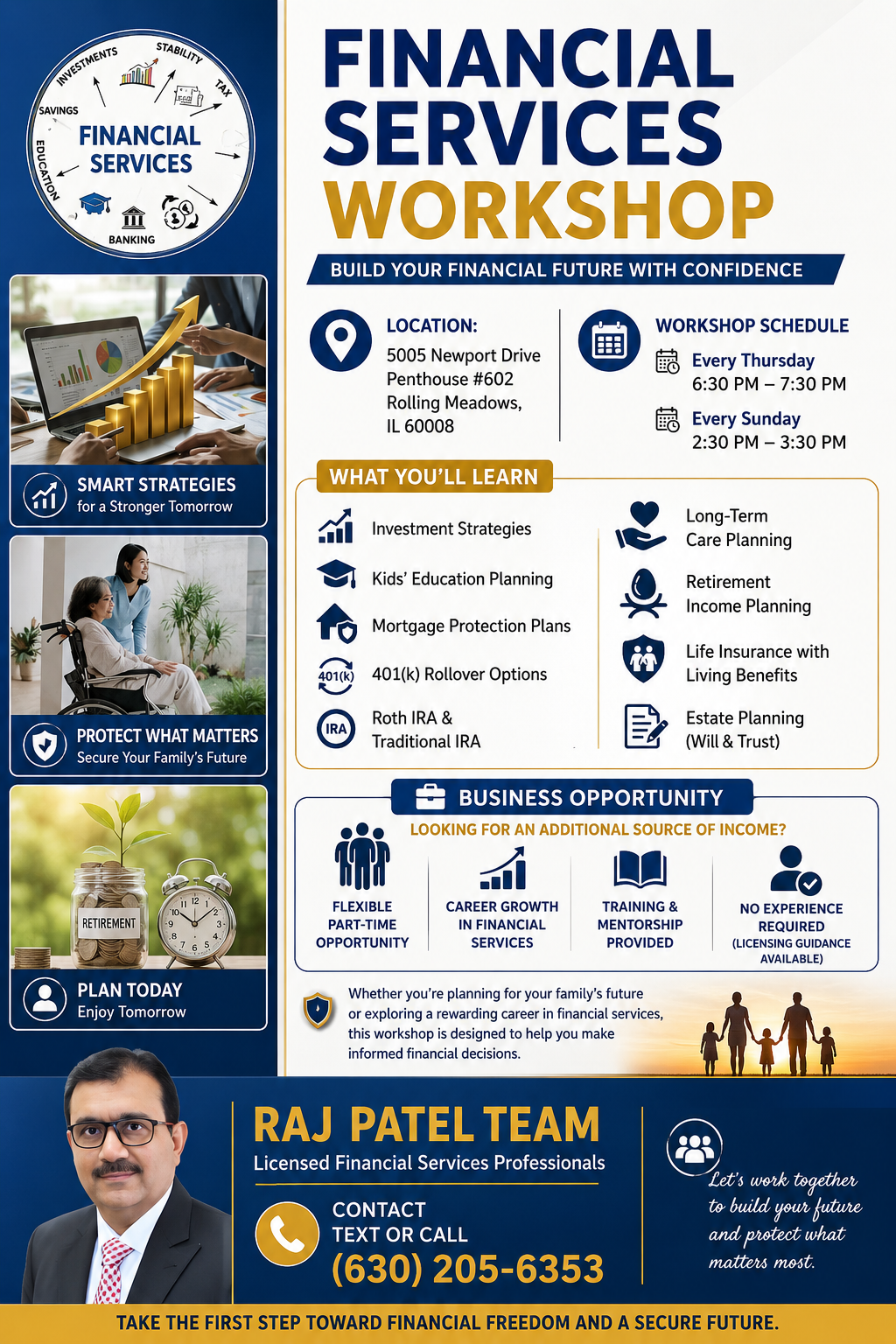 Financial Service Professionals flyer 1