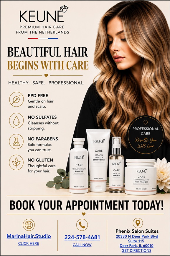 Marina Hair Studio flyer 2