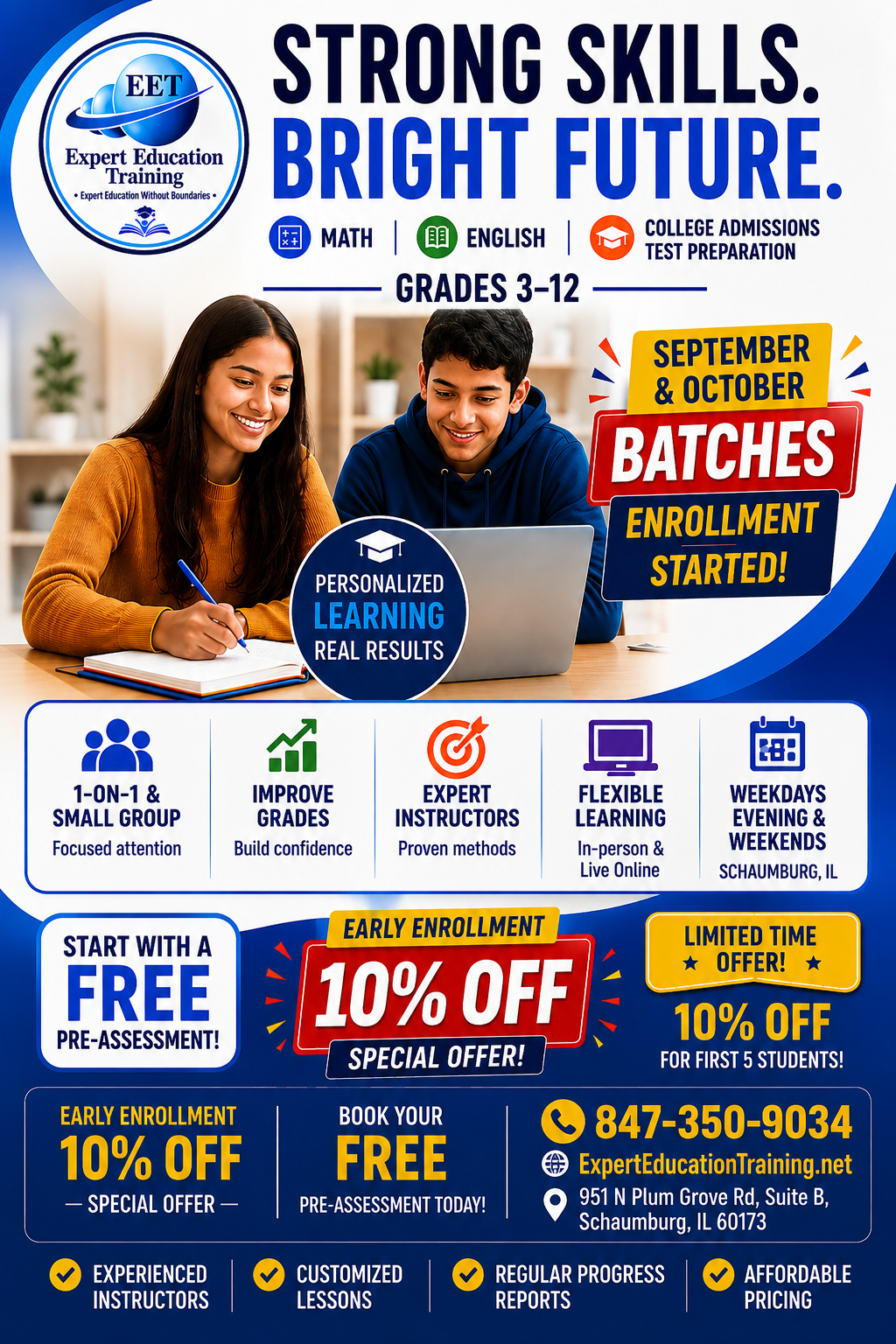 Expert Education Training flyer 3
