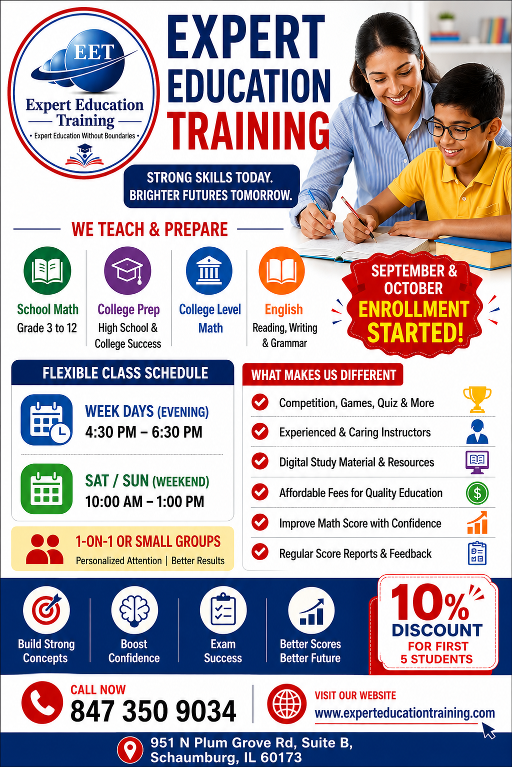 Expert Education Training flyer 4