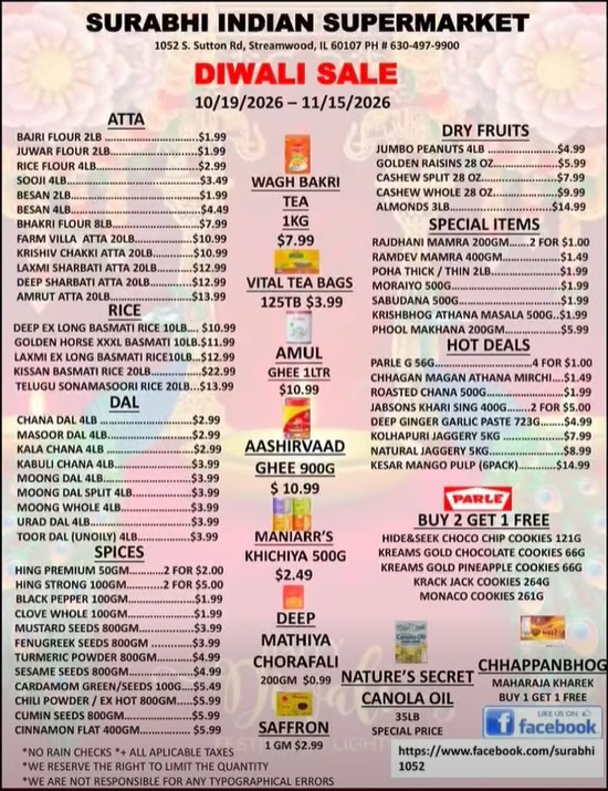 Surabhi Indian Supermarket flyer 3
