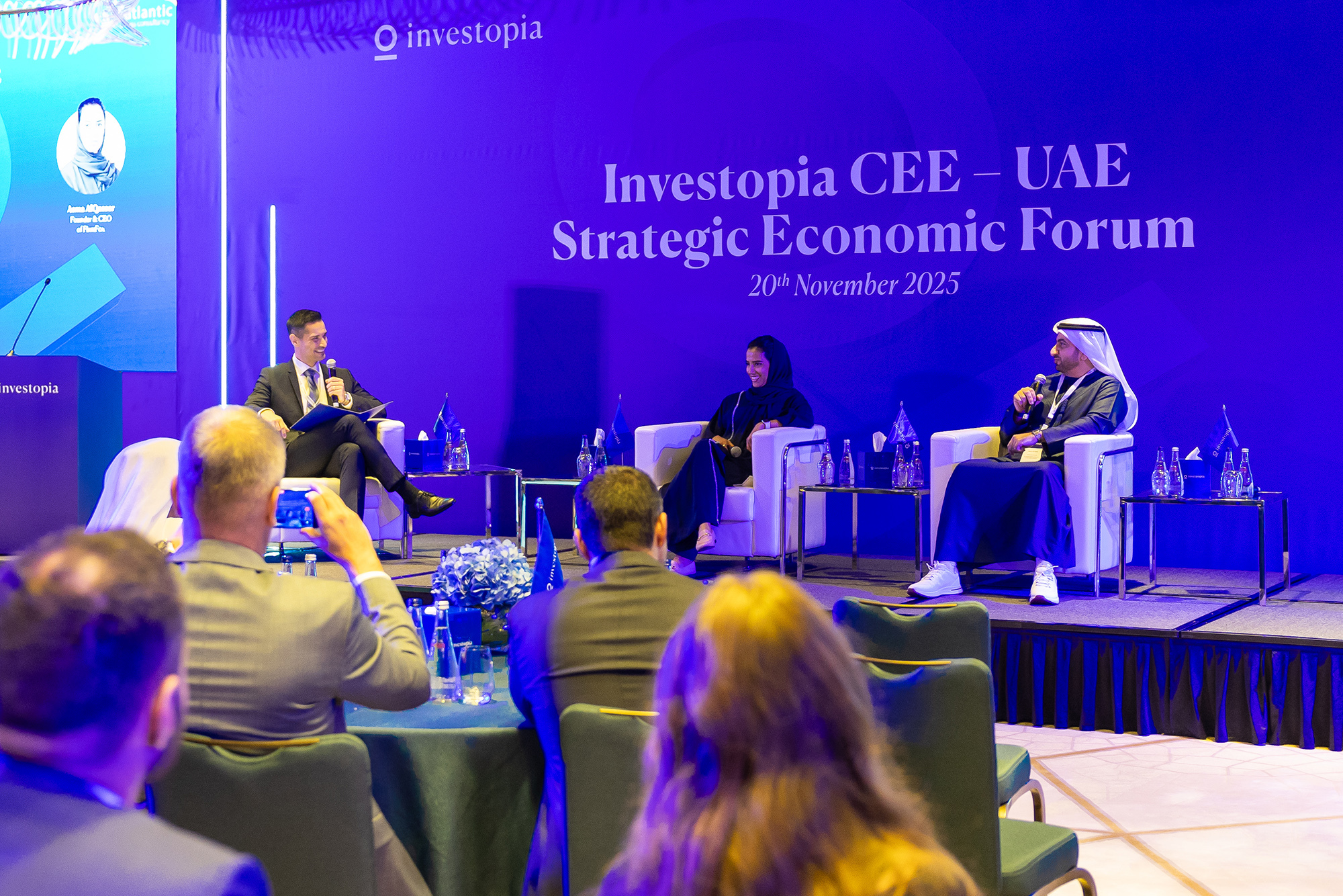 Neven Roginic - moderating one panel on Investopia CEE