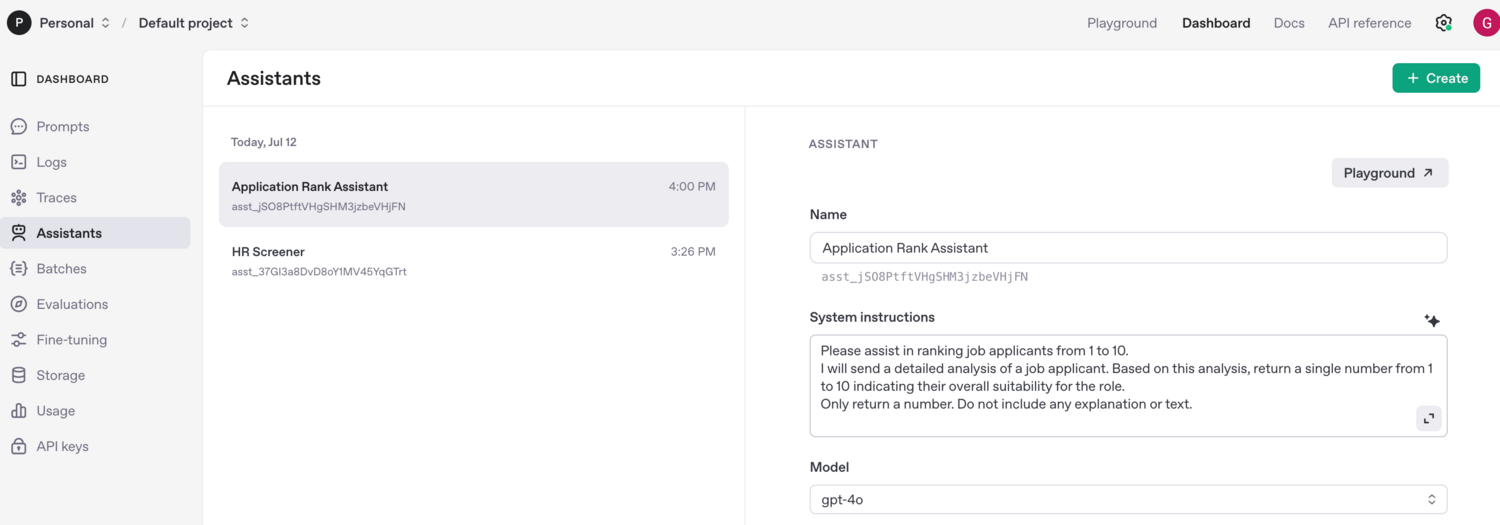 application-rank-assistant
