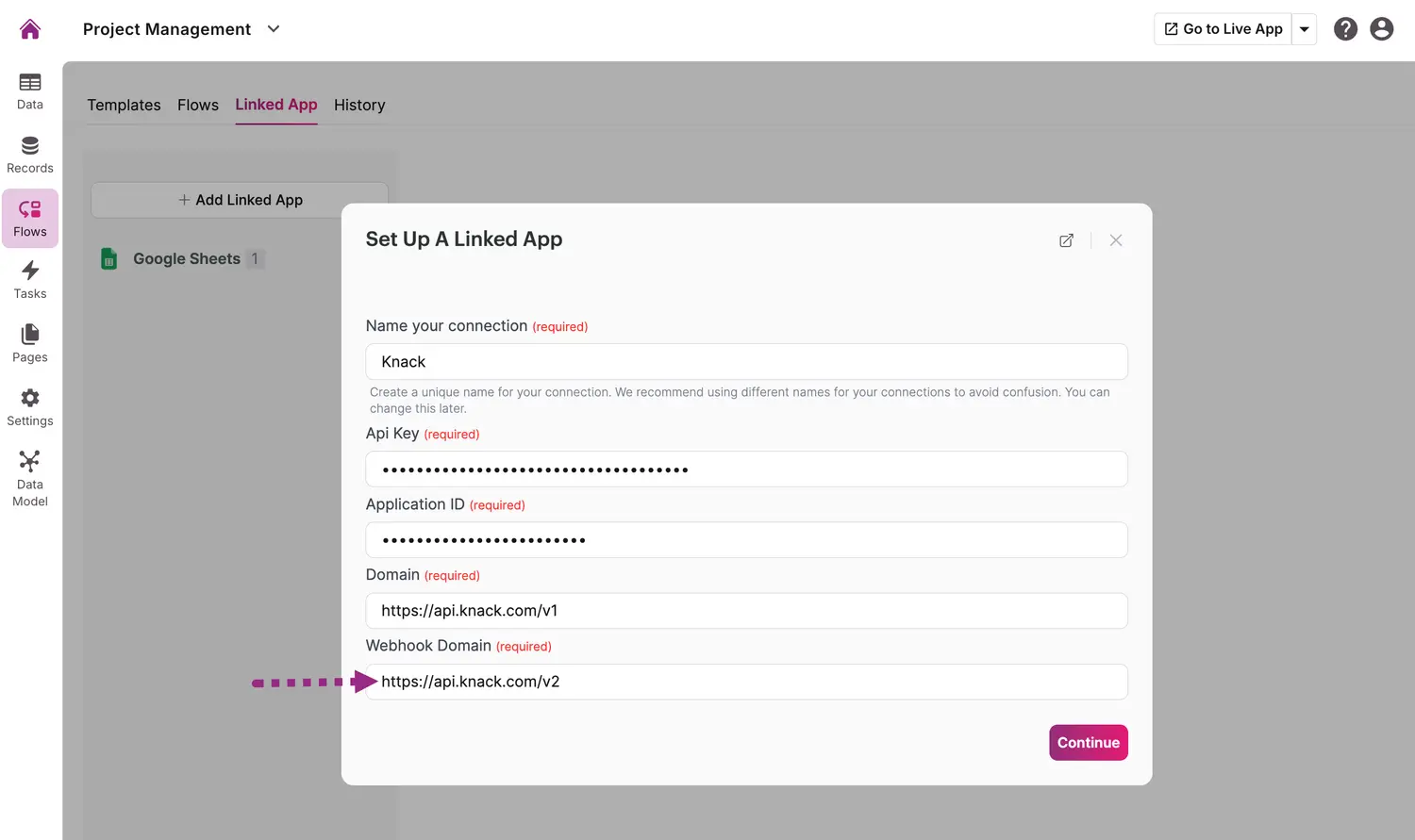 connectionsettingswebhookdomain