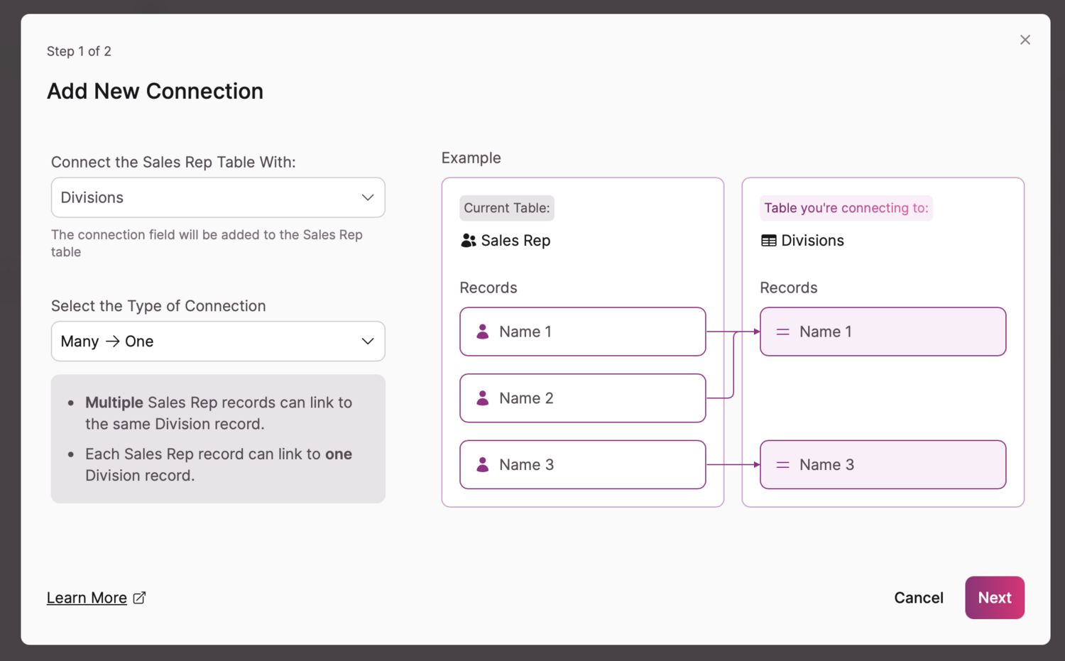 showconnectedrecords2
