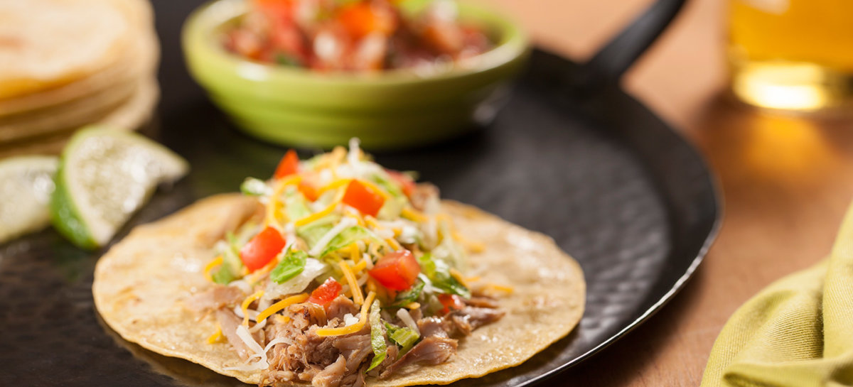 Shredded Duck Tacos Easy Recipe Maple Leaf Farms