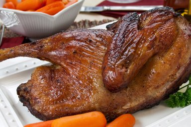 How to grill whole duck