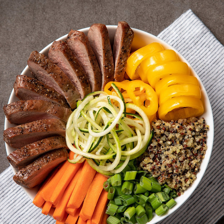 Healthy duck breast